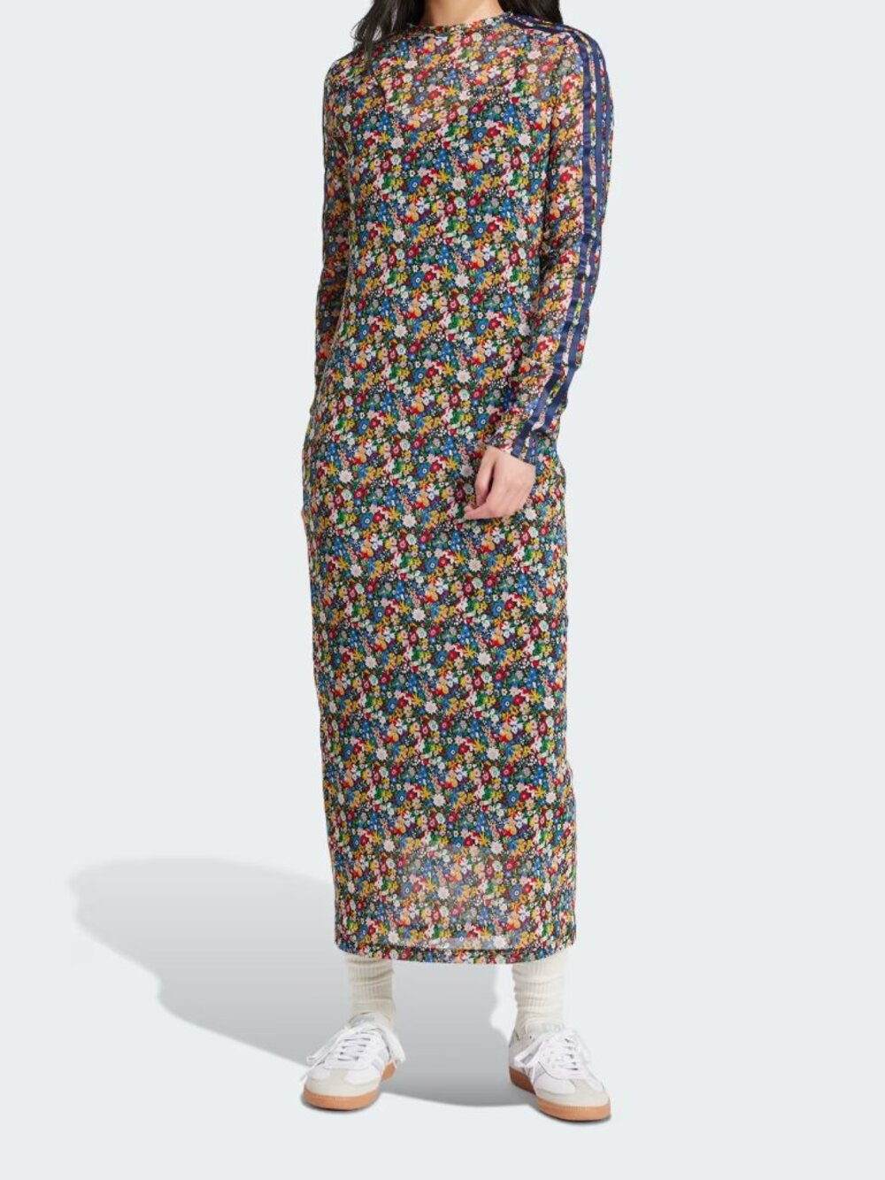 Adidas Originals Women's x Liberty London Mesh Maxi Dress JC7773